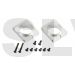  217049 CNC Tail Boom Clamp (silver anodized)     